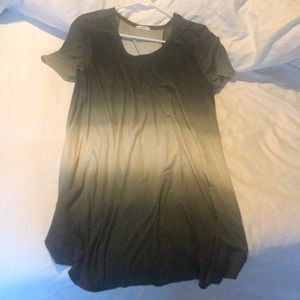 *SUPER SOFT* knee length ombré dress